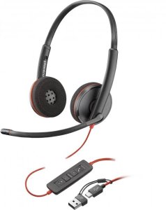 Poly Blackwire 3220 Wired Stereo USB-C Headset  - 8X228A6