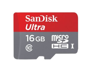 SanDisk Ultra MicroSD CLASS 10 80MBPS 16GB without Adapter -SDSQUNS-016G-GN3MN