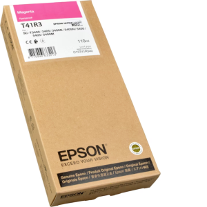 Epson UltraChrome XD2 T41R340 Magenta Ink Cartridge 110ml-C13T41R340