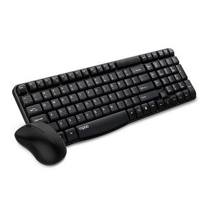 Rapoo Wireless Keyboard & Mouse X1810 - Black