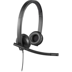 Logitech H650e Stereo USB-A Headset with Noise Cancelling Mic- 981-000519