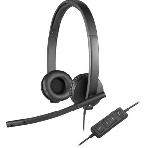 Logitech H650e Stereo USB-A Headset with Noise Cancelling Mic- 981-000519