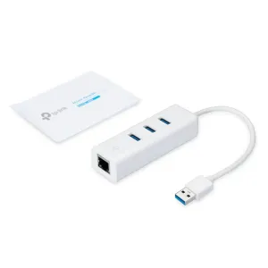 TP-Link TL-UE330 USB 3.0 3-Port Hub & Gigabit Ethernet Adapter