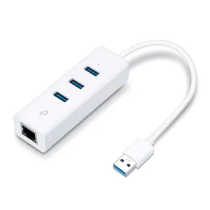 TP-Link TL-UE330 USB 3.0 3-Port Hub & Gigabit Ethernet Adapter