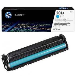 HP 201A Cyan Original LaserJet Toner Cartridge CF401A