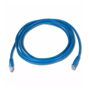 R & M Patch Cord CU EL Cat6 AWG26 PVC UTP Blue 3m
