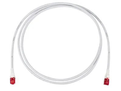 R & M Patch Cord CU EL Cat6A AWG26 LSZH Grey 3m