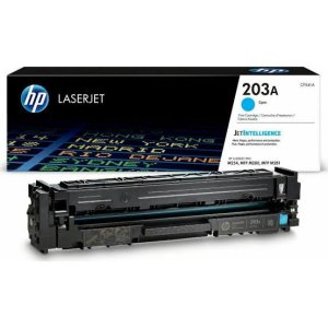 HP 203A Cyan Original LaserJet Toner Cartridge CF541A