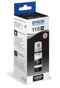 Epson 115 EcoTank Photo Black Ink Bottle-EP-C13T07D14A