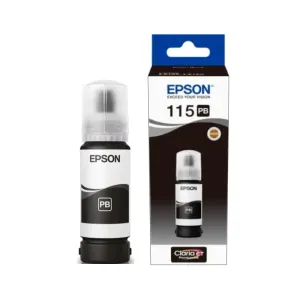 Epson 115 EcoTank Photo Black Ink Bottle-EP-C13T07D14A