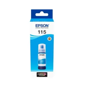 Epson 115 EcoTank Cyan Ink Bottle-EP-C13T07D24A
