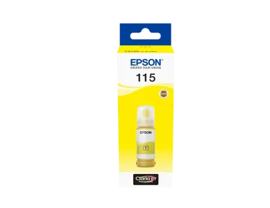 Epson 115 EcoTank Yellow Ink Bottle-EP-C13T07D44A