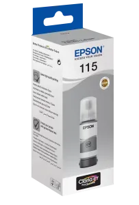 Epson 115 EcoTank Grey Ink Bottle-EP-C13T07D54A