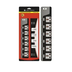 Lightwave LW EXT-756 6-Way Socket Extension Cable