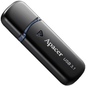 Apacer USB 3.2 128GB AH355 Black (AP128GAH355B-1)