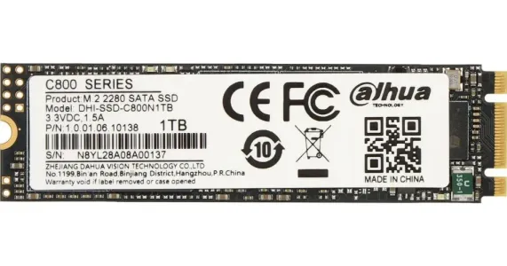 Dahua 1TB M.2 2280 SATA III SSD (DHI-SSD-C800N1TB)
