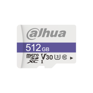 Dahua 512GB Class C10, U3, V30 MicroSD Card DHI-TF-C100/512Gb