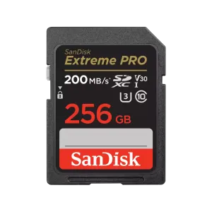 SanDisk Extreme Pro UHS-I 256GB SD Card SDSDXXD-256G-GN4IN
