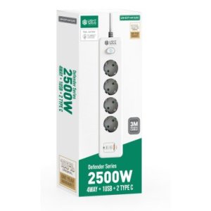 LightWave 4WAY LW-EXT-441U2C Power Extension