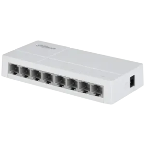 DAHUA SF1008L 8-Port Unmanaged Ethernet Switch WITH 10/100 Mbps adaptive ports