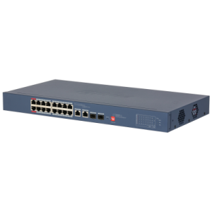 DAHUA CS4218-16ET-135 18-Port Switch with 16 × RJ-45 10/100/1000 Mbps PoE, ports