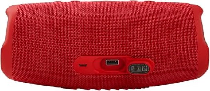 JBL Charge 5 Bluetooth Portable Speaker USB Type-C Waterproof Red (JBLCHARGE5RED)