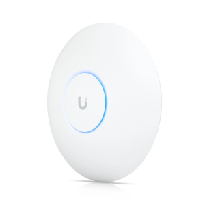 UniFi WiFi 7 Pro AP, ceiling-mounted, 6 spatial streams + 6 GHz (U7-PRO)