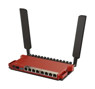 MikroTik L009UiGS-2HaxD-IN Wireless Router Gigabit Ethernet Single-band (2.4 GHz)