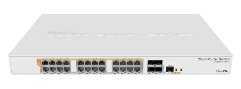 MikroTik CRS328-24P-4S+RM 24 Port Gigabit Ethernet Switch