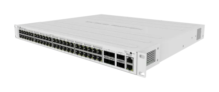 MikroTik CRS354-48P-4S+2Q+RM PoE Switch