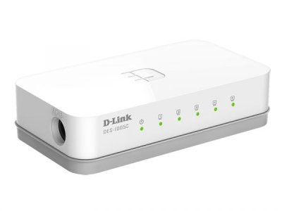 D-Link DES-1005C/B 5 Port 10/100Base-T Unmanaged Switch