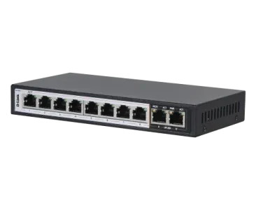 Dlink DES-F1010P-E 10 Ports PoE Switch