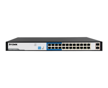 D-Link DGS-F1026P-E 24GE PoE + 2 SFP Ports 250m PoE Switch