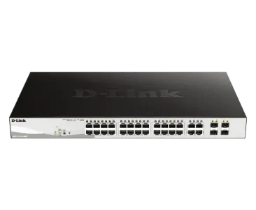 D-Link DGS-1210-28MP 28-Port Gigabit Smart Managed PoE Switch