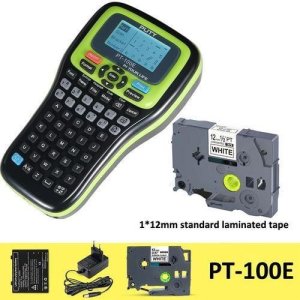 Puty PT-100E Portable Label Printer With Battery And Charger