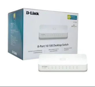 D-Link DES-1008C/B 8 port 10/100Base-T unmanaged switch- DES-1008C/B