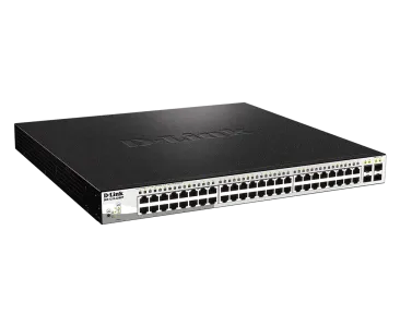 D-Link DGS-1210-52MP 48-Port + 4 Gigabit SFP Ports Web Smart Switch
