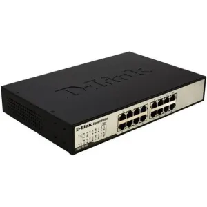 D-Link 16 10/100/1000Base-T Ports + 4-DGS-1210-20