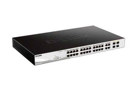 D-Link DGS-1210-28 28-Port Gigabit Smart Managed Switch Non-PoE