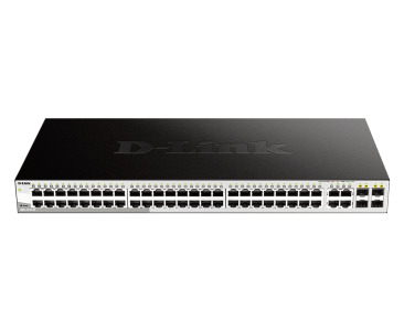 D-Link DGS-1210-52 52-Port Gigabit Smart Managed Switch Non-PoE
