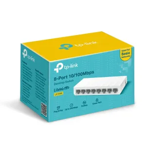TP-Link 8-Port 10/100Mbps Desktop Switch -TL-LS1008