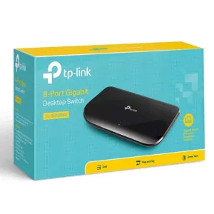 TP-Link TL-SG1008D UN 8-Port Gigabit Desktop Switch