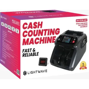 Lightwave LW-CCM-801 Touchscreen 1 CIS Cash Counting Machine