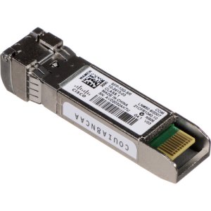 Cisco SFP-10G-SR, 10GBASE-SR SFP Module, up to 400m on OM3 Multimode Fiber