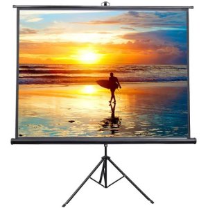 Lightwave Tripod Projector Screen 180 x 180 cm