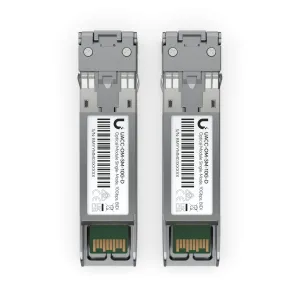 Ubiquiti UFiber SFP+ Single-Mode Module 10Gbps 10km 2-Pack (UACC-OM-SM-10G-D-2)