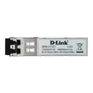 Dlink DEM-311GT 1-port SFP SX MM Fiber Transceiver 550m