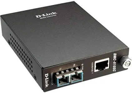 D-link 1000BaseT to 1000BaseLX (SC) Singlemode Media Converter DMC-810SSC