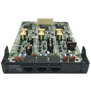 Panasonic KX-NS5180X 6 Port Analog Trunk Card LCOT6