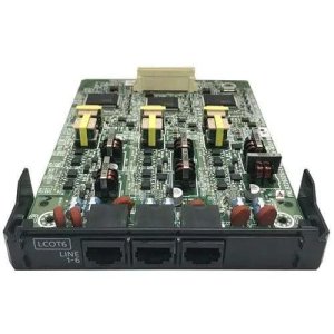 Panasonic KX-NS5180X 6 Port Analog Trunk Card LCOT6